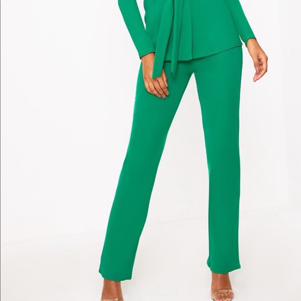 Pretty little thing green pants
